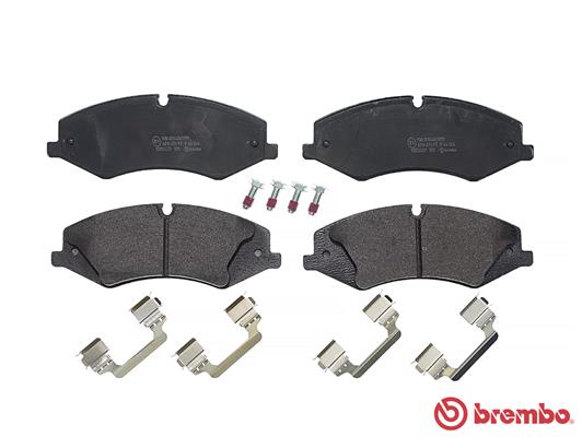 A.B.S. P 44 024 BREMBO BREMSBELÄGE, RICHTUNGSGEBUNDEN Bremsbelagsatz, Scheibenbremse